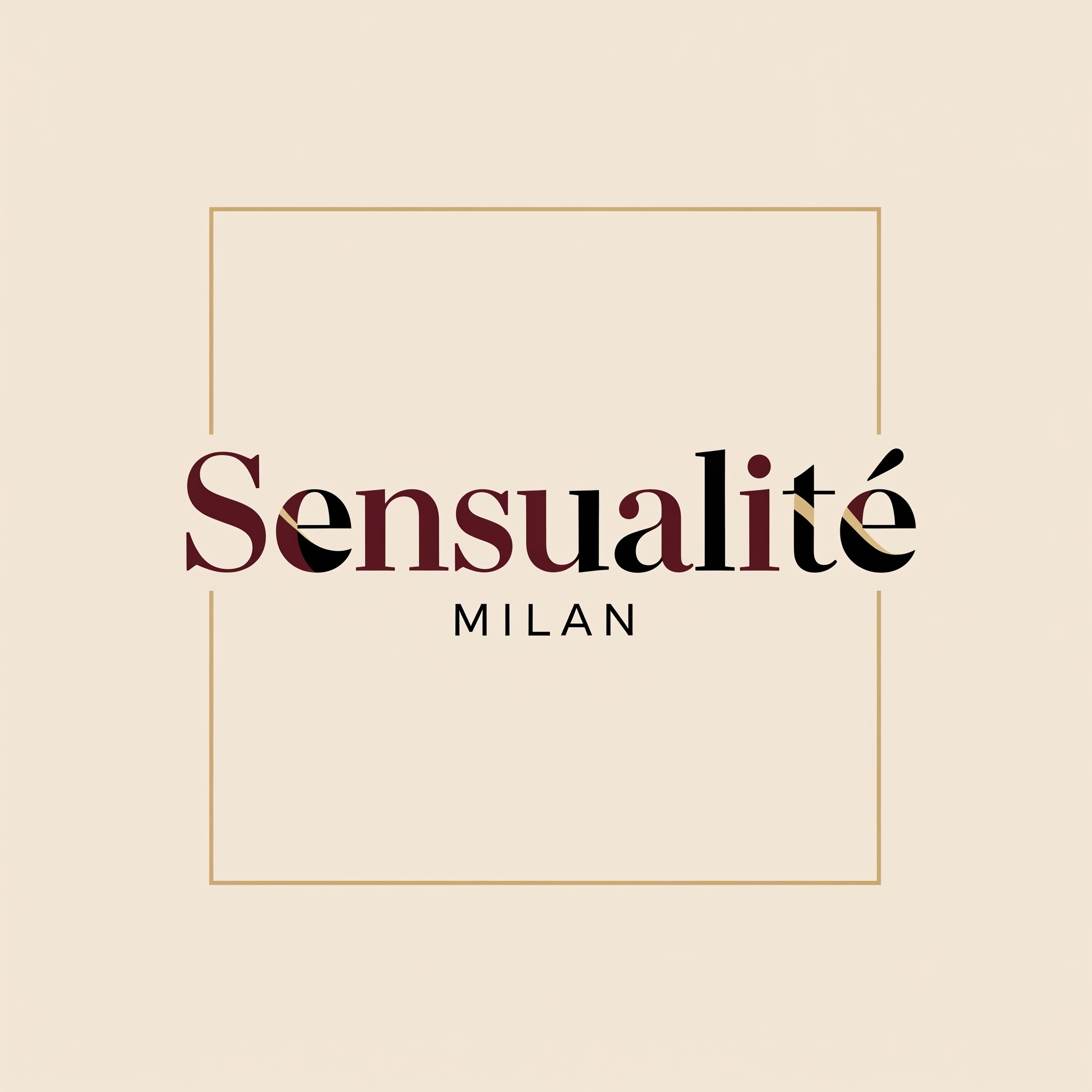 ブランド Sensualité Milan ロゴ