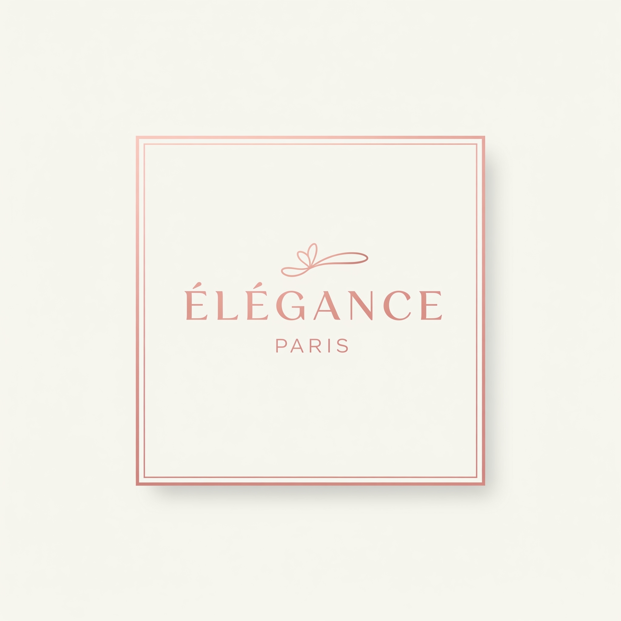 ブランド Élégance Paris ロゴ