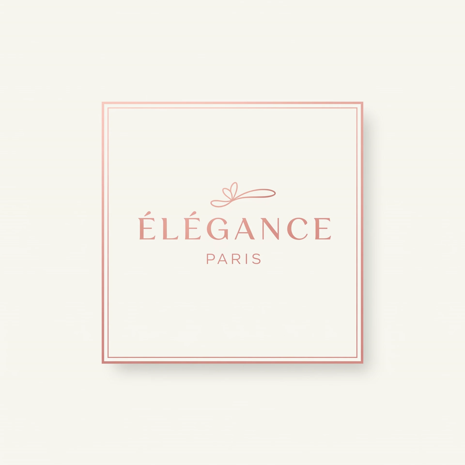 ブランド Élégance Paris ロゴ